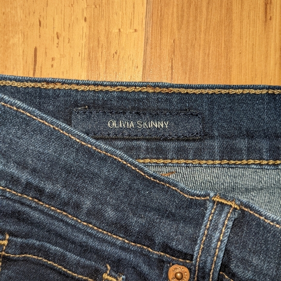 Lucky Brand Women's Olivia Skinny Jeans in Dark Wash (Size 6/28, 29" ins… - Picture 7 of 9